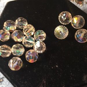 2 diff styles of aurora boreale crystals beads ..